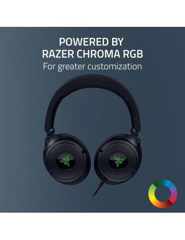 Auriculares Gaming Razer Kraken V4 X 40mm con Micrófono