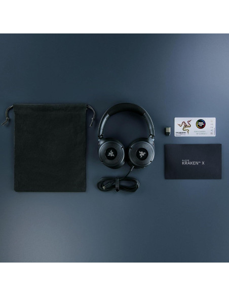 Auriculares Gaming Razer Kraken V4 X 40mm con Micrófono Auriculares Gaming Razer Kraken V4 X 40mm con Micrófono