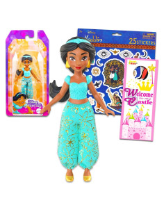 Conjunto de Muñecas Princesa Jasmine Disney Aladino 3 Piezas