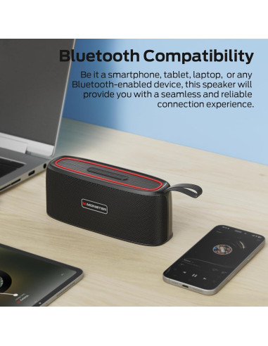 Altavoz Bluetooth Portátil Monster Shock 30W Impermeable IPX6