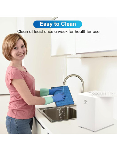 Humidificador Evaporativo SHARKZILLA 5L Silencioso 25dB