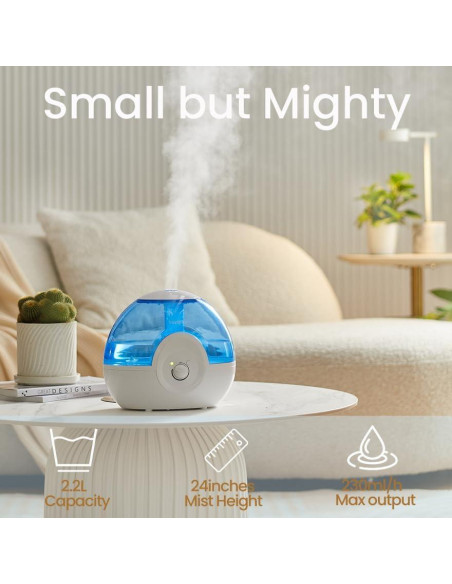 Humidificador Raydrop KC-RD06-1 2.2L Ultrasonido Silencioso Humidificador Raydrop KC-RD06-1 2.2L Ultrasonido Silencioso