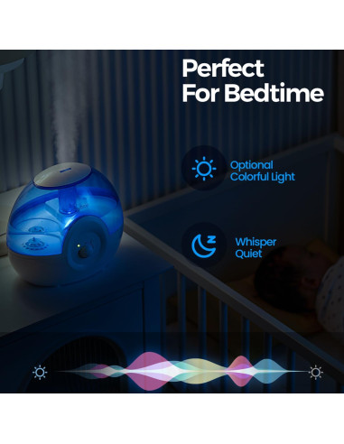 Humidificador Raydrop KC-RD06-1 2.2L Ultrasonido Silencioso