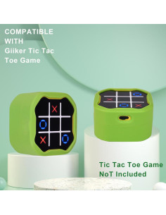 Funda de Silicona MGZNMTY para Giiker Tic Tac Toe Bolt Verde 2