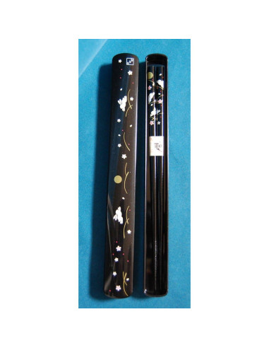 Palillos Japoneses de Madera Ryu Mei 3685 Conejo Negro