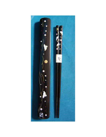 Palillos Japoneses de Madera Ryu Mei 3685 Conejo Negro