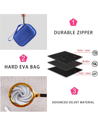 Funda EVA JINMEI para Bitzee Disney y Magicals - Protección