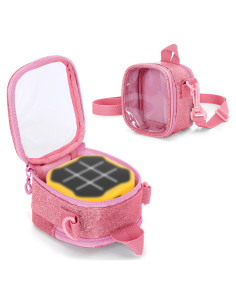 Funda de Viaje LoDrid Rosa para Consola GiiKER Tic Tac Toe