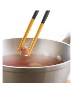 Palillos de Silicona Rojo 25cm Antideslizantes Resistentes 2