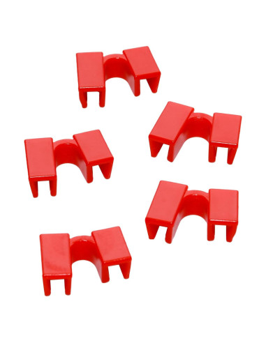 Juego de 5 Palillos de Entrenamiento Pocoxll Rojo