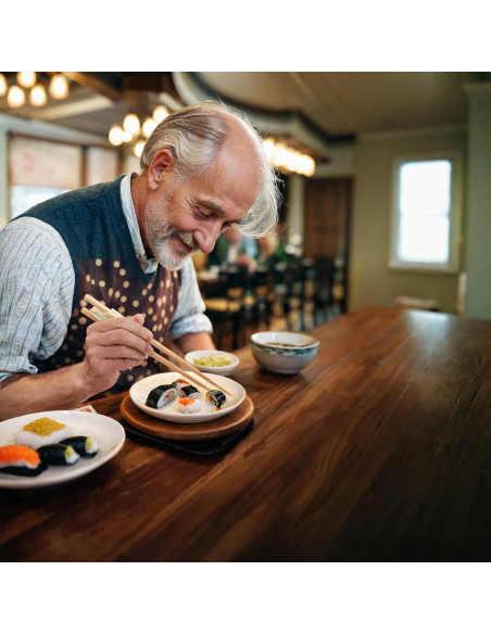 Conjunto de Palillos de Entrenamiento Senior ICare - Madera Reutilizable