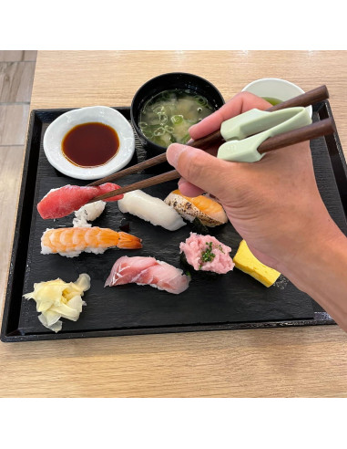 Conjunto de Palillos de Entrenamiento Senior ICare - Madera Reutilizable