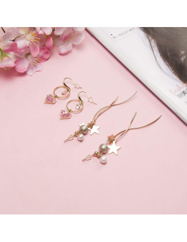 Respaldos de Aretes de Silicona iBayam 300 Piezas 4mm Transparentes