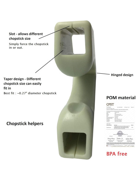 Conjunto de Palillos de Entrenamiento Senior ICare - Madera Reutilizable