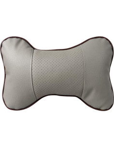 Leeko Almohadas de Cuero para Asiento de Coche 2 Piezas 2