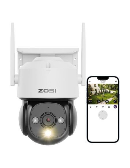 Cámara de Seguridad ZOSI C290 2MP WiFi IP 1080p con IA