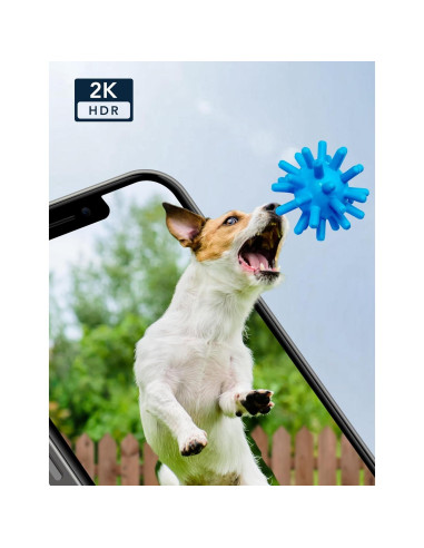 Cámara de Seguridad GNCC GT1PRO 2K Impermeable WiFi