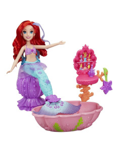 Spa de Cambio de Color Ariel Disney - Muñeca y Accesorios