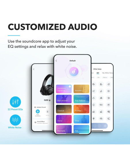 Auriculares Inalámbricos Anker Soundcore Q20i con ANC Auriculares Inalámbricos Anker Soundcore Q20i con ANC