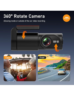 Cámara de tablero NICEWIN 1080P WiFi 140 Gran Angular 2