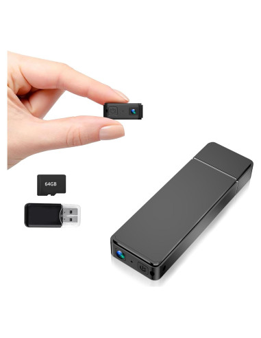 Cámara Nanny 1080P USBRMT con tarjeta 64GB y visión nocturna