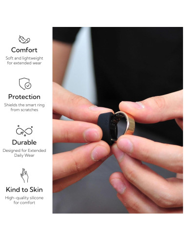 Protector de Silicona Rinfit para Anillos Inteligentes 8mm