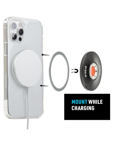 Soporte Magnético para Teléfono Nite Ize Orbiter Plus Negro