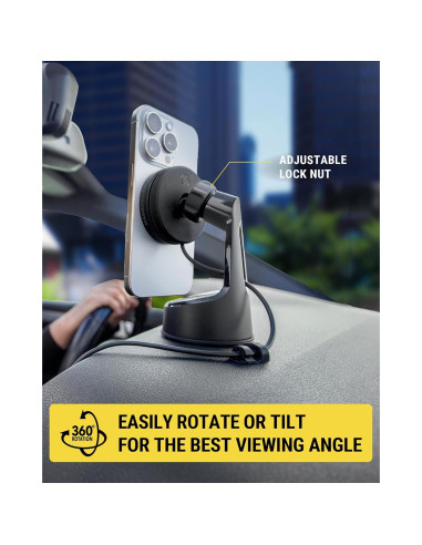 Soporte Magnético Inalámbrico Scosche MagicMount Elite 10W