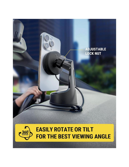 Soporte Magnético Inalámbrico Scosche MagicMount Elite 10W