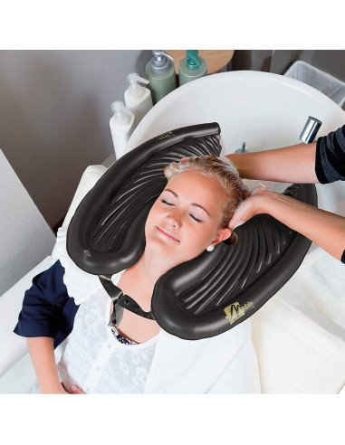 Lavabo Inflable Portátil Chrome Cherry para Lavar Cabello