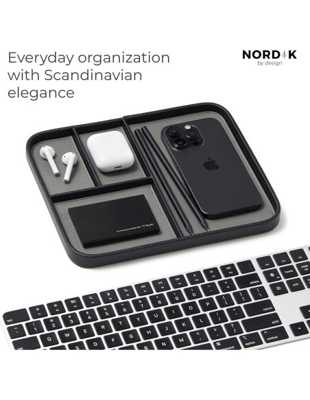 Bandeja de Valet y Alfombrilla de Escritorio Fieltro Nordik Bandeja de Valet y Alfombrilla de Escritorio Fieltro Nordik