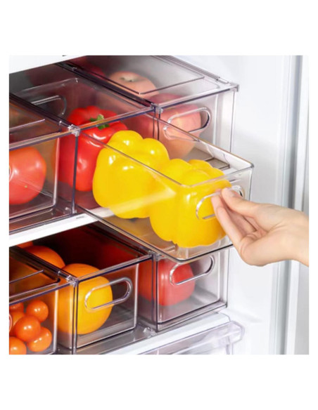 Organizador de Refrigerador LALASTAR 2 Piezas 3.17QT Organizador de Refrigerador LALASTAR 2 Piezas 3.17QT