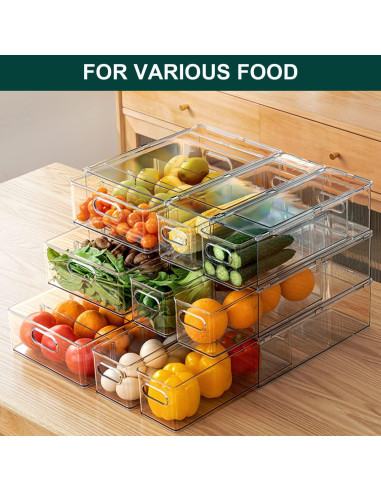 Organizador de Refrigerador LALASTAR 2 Piezas 3.17QT