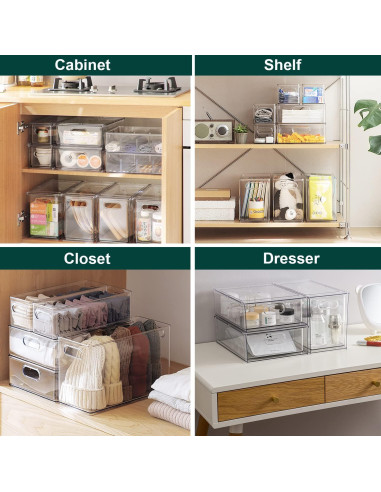 Organizador de Refrigerador LALASTAR 2 Piezas 3.17QT