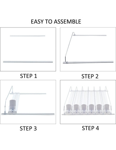 Organizador de Bebidas para Nevera SZNLZQ Blanco 38cm 15 Latas