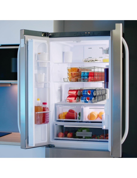 Organizador de Latas ClearSpace - Paquete de 2, 12 Latas