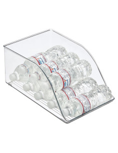 Contenedor de Almacenamiento de Bebidas mDesign - 12 Botellas