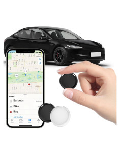 Paquete de 2 rastreadores GPS CYBERDOT para vehículos iOS