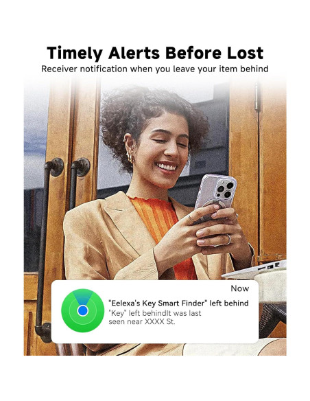 Etiquetas Inteligentes Eelexa para Apple Find My - 2 Paquete