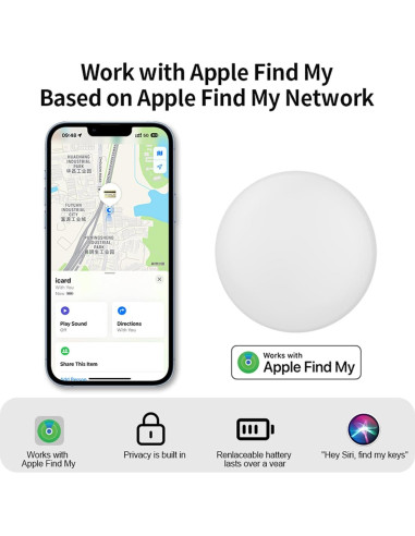 Etiquetas de Rastreo Bluetooth MOR GOLF Air Tracker 4 Unidades