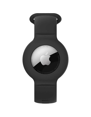 Banda de muñeca SaharaCase para AirTag - Negro