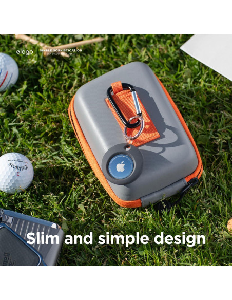 Funda Básica elago para AirTag - Silicona Gris Oscuro