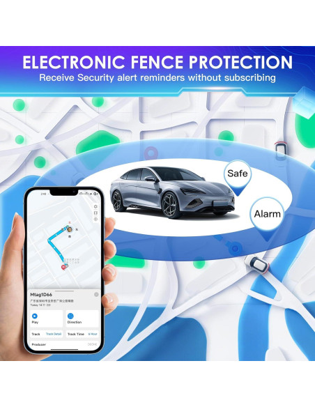 Rastreador GPS HONGTOP para Vehículos 3PCS Sin Suscripción