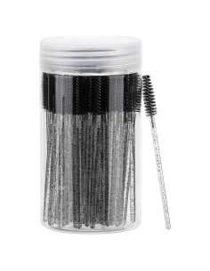 100 Varitas Desechables para Pestañas Tbestmax con Contenedor