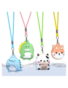 Paquete de 4 fundas protectoras para AirTag BIQIRE