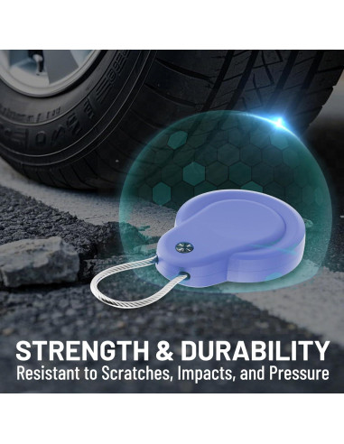 Soporte Airtag HOLIXCASE a prueba de agua IP68 - Paquete de 5