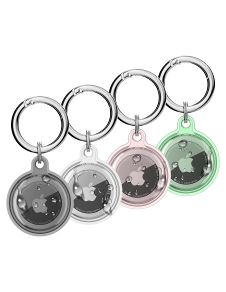 Funda Protectora para Air Tag 4 Pack Genérico - Impermeable Funda Protectora para Air Tag 4 Pack Genérico - Impermeable