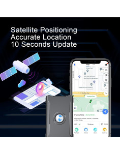 Rastreador GPS 4G WanWayTech Batería 6000mAh Antirrobo 2