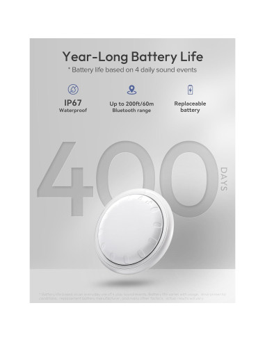 Rastreador Bluetooth Spotelo Mtg 2 Pack con Soportes IP67