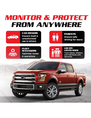 Rastreador GPS Spy Spot GL 320MG 4G con Estuche Magnético